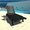 Highwood Usa Crestone Chaise Lounge Outdoor Furniture for Pool, Patio CM-LNGSQ62-BKE - alternate 3